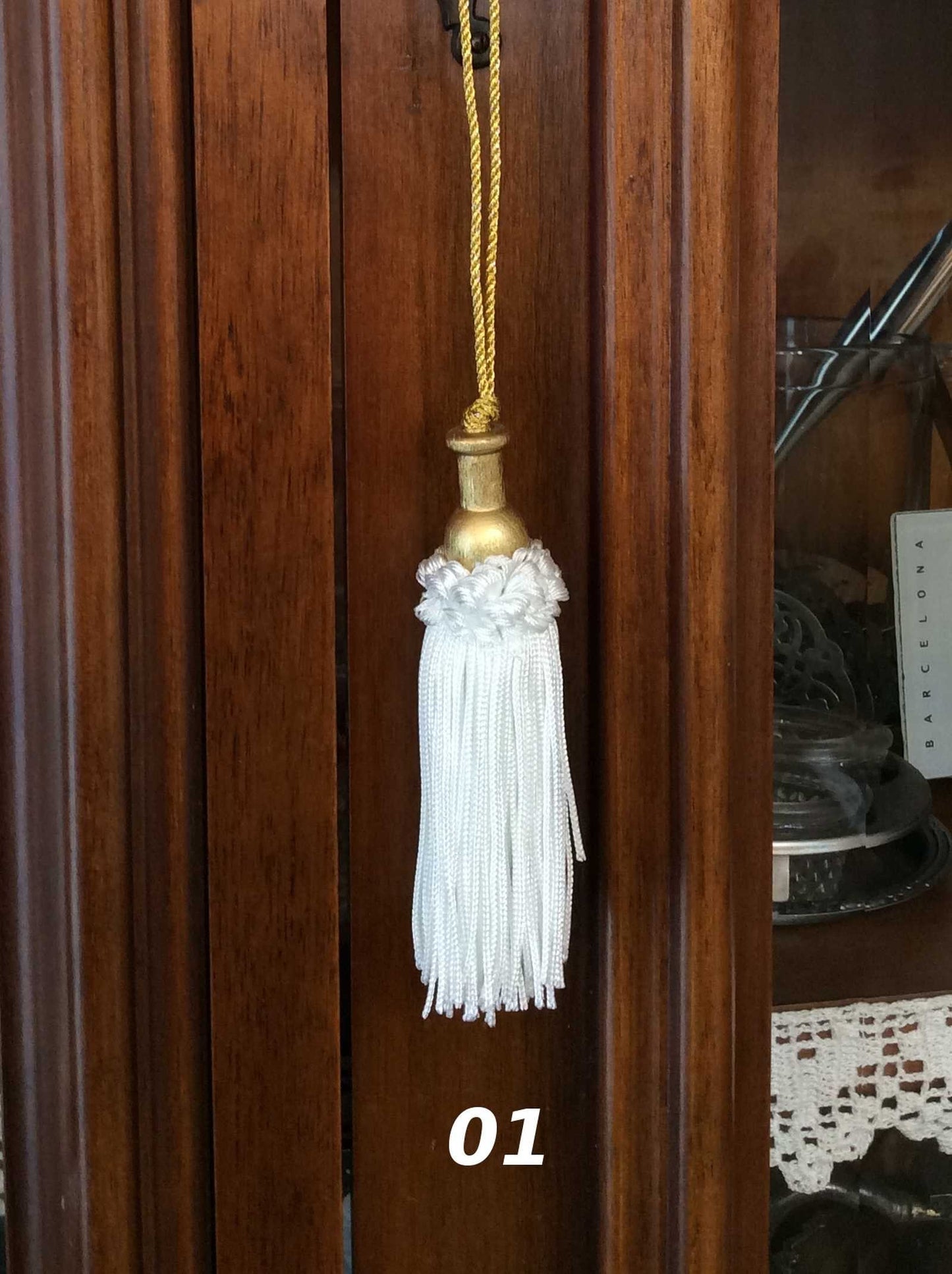 Tassel Bow Key 11cm - Made in Florence