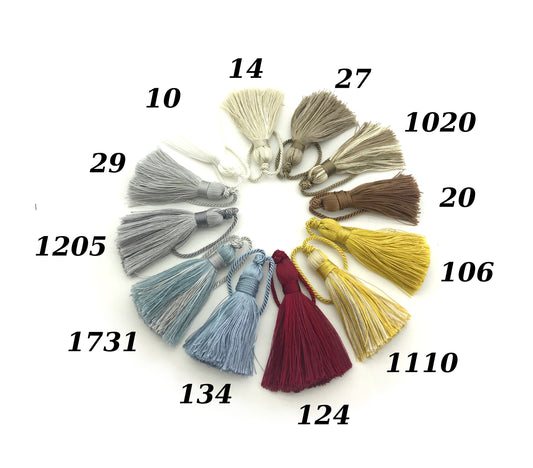 Vintage Key Tassel 9cm - Made in Florence