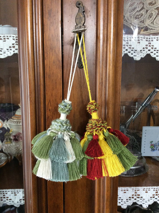 Handmade Ballerina Key Tassel - New Home Gift Made in Florence