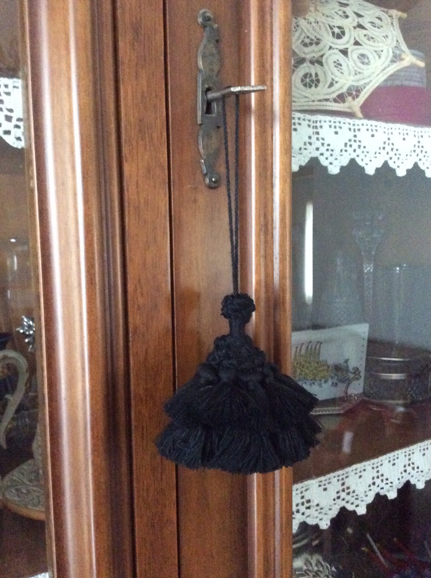 Nappa Ballerina Bow Keychain Handmade - New Home Gift Made in Florence