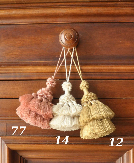 Handmade Ballerina Key Bow Tassel - New Home Gift Made in Florence