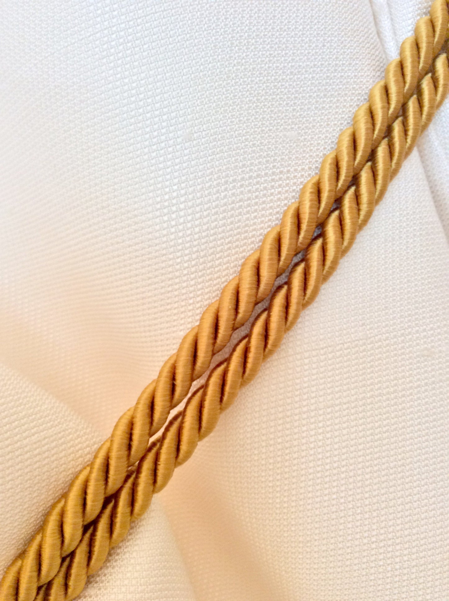 Curtain Tiebacks with Large Tassel 20cm - Dark Gold | Made in Florence