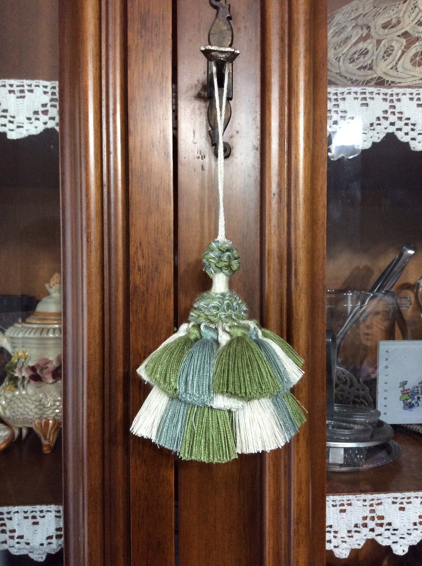 Handmade Ballerina Key Tassel - New Home Gift Made in Florence