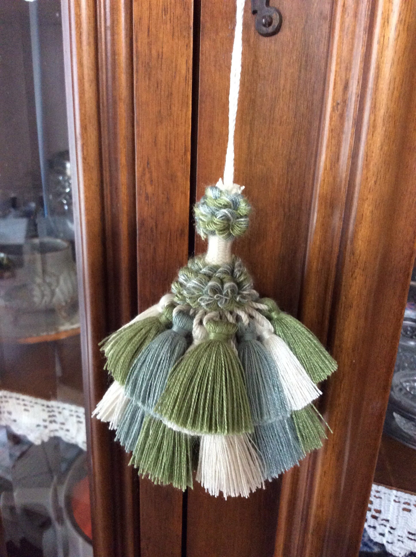 Handmade Ballerina Key Tassel - New Home Gift Made in Florence