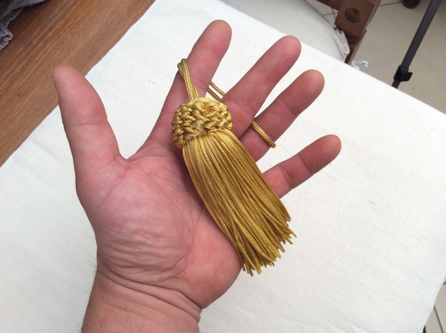 1 tassel, key fob, various colors Made in Florence