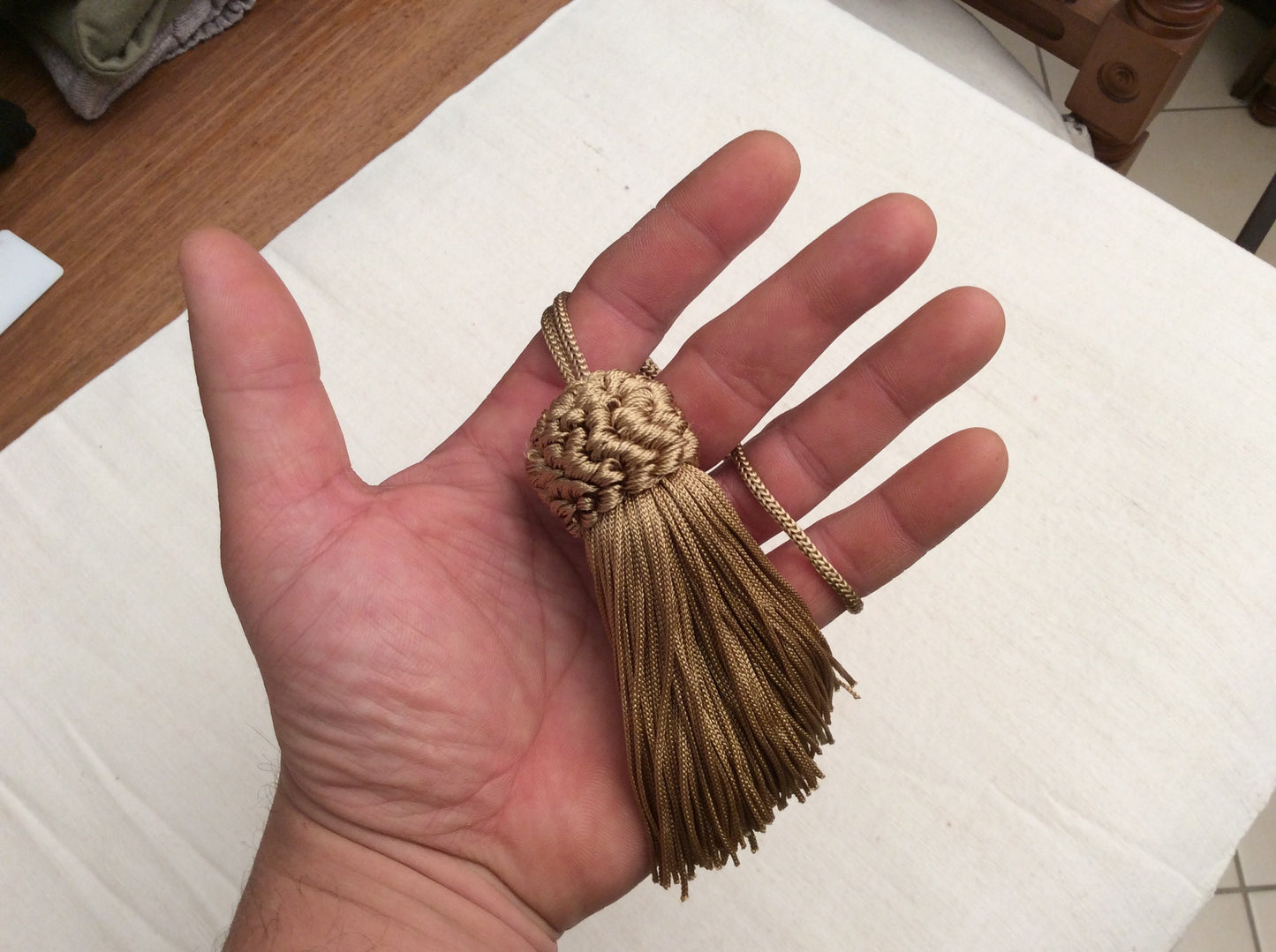 1 tassel, key fob, various colors Made in Florence
