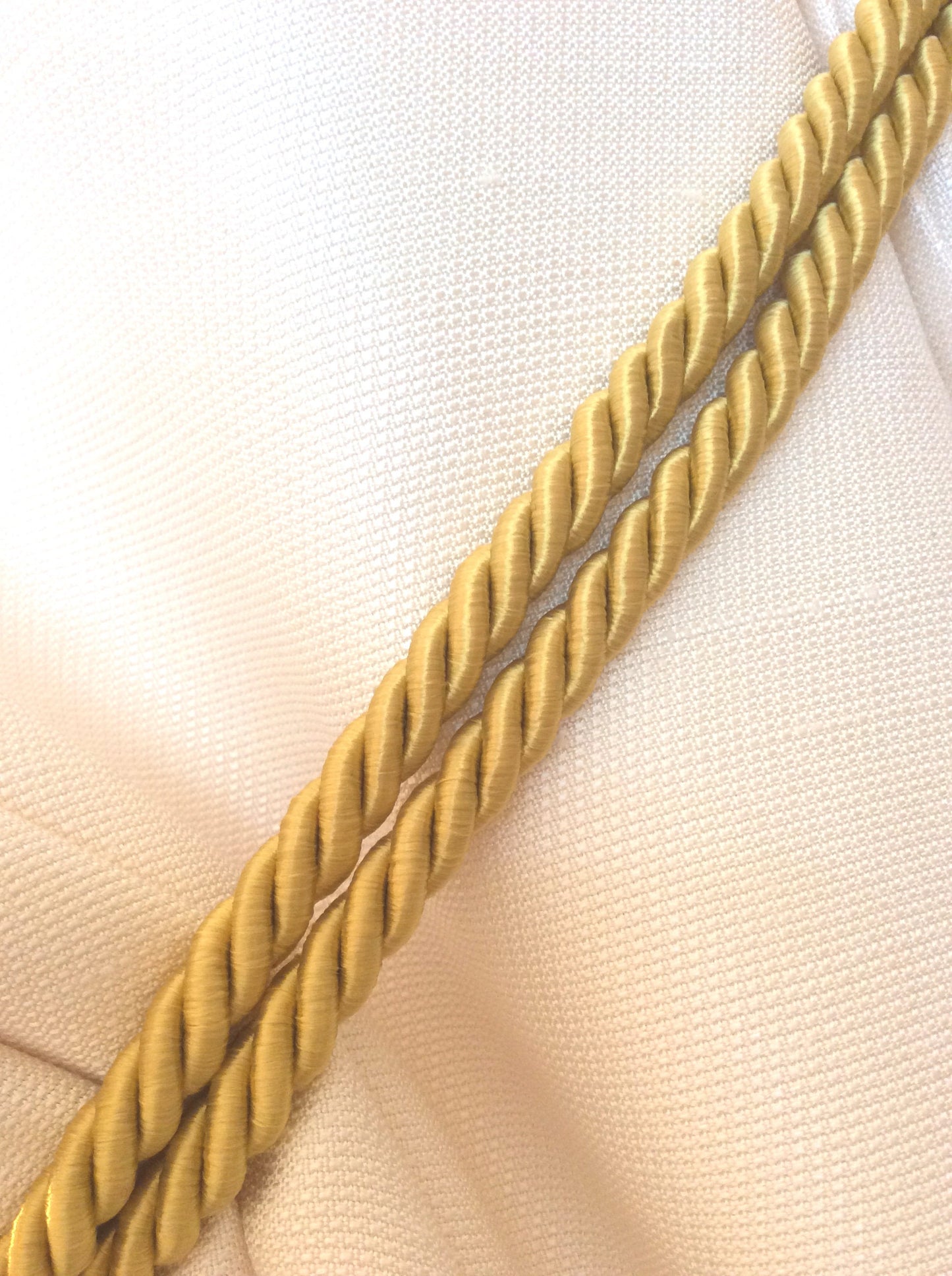 Curtain Tiebacks with Large Tassel 20cm - Gold | Made in Florence