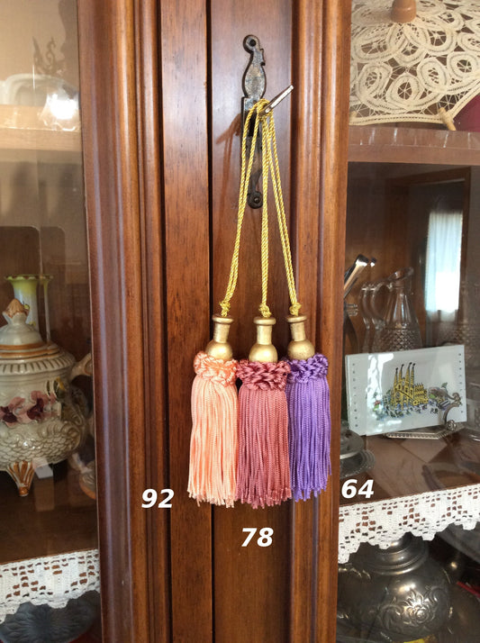 Tassel Bow Key 11cm - Made in Florence