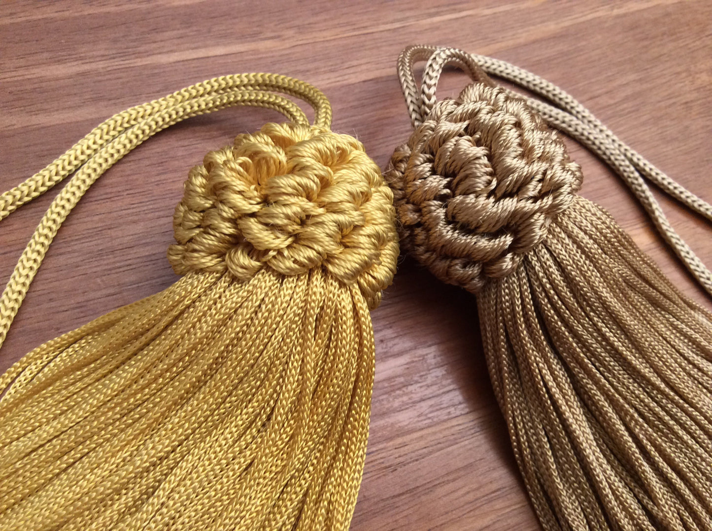 1 tassel, key fob, various colors Made in Florence