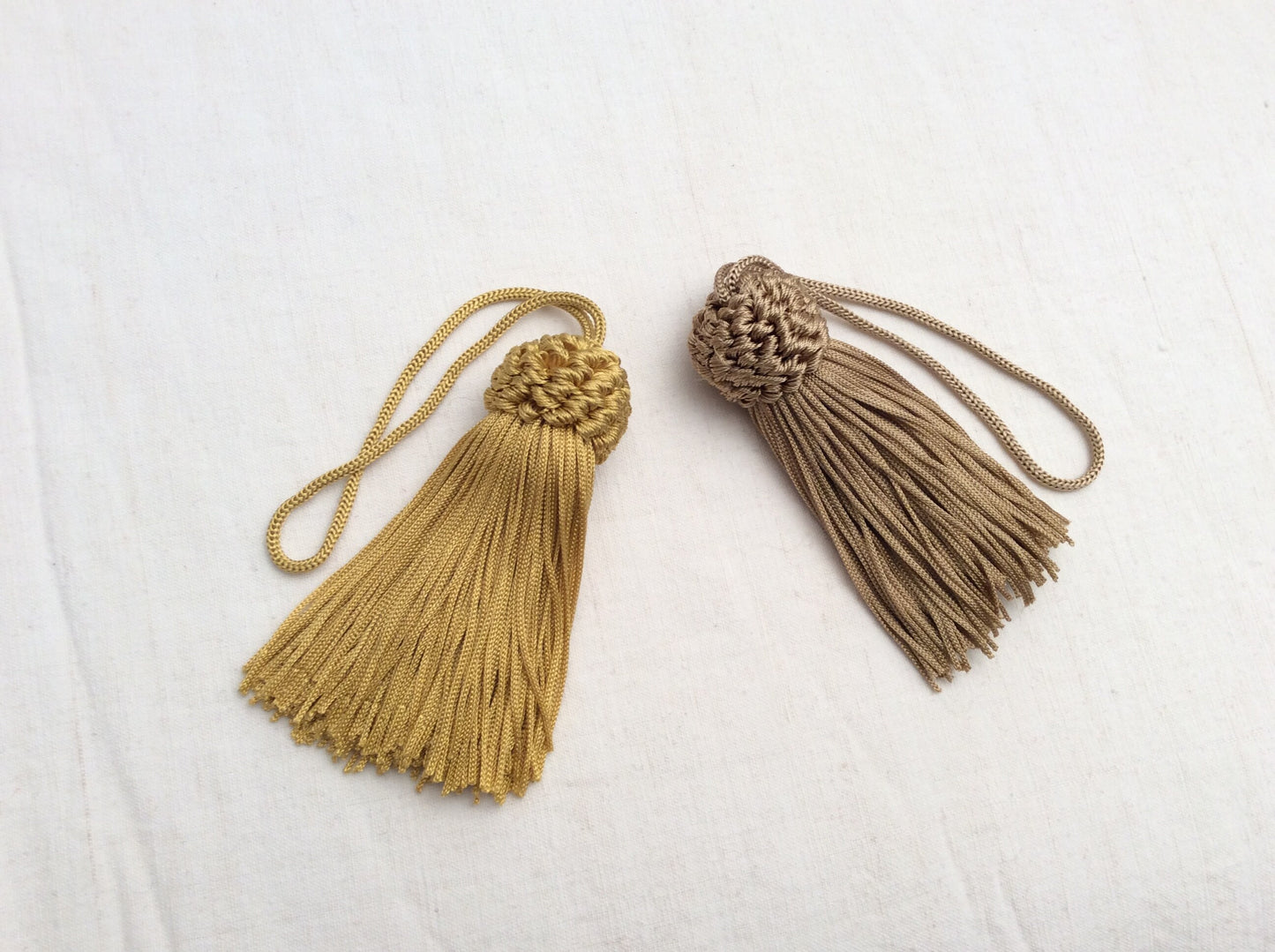 1 tassel, key fob, various colors Made in Florence