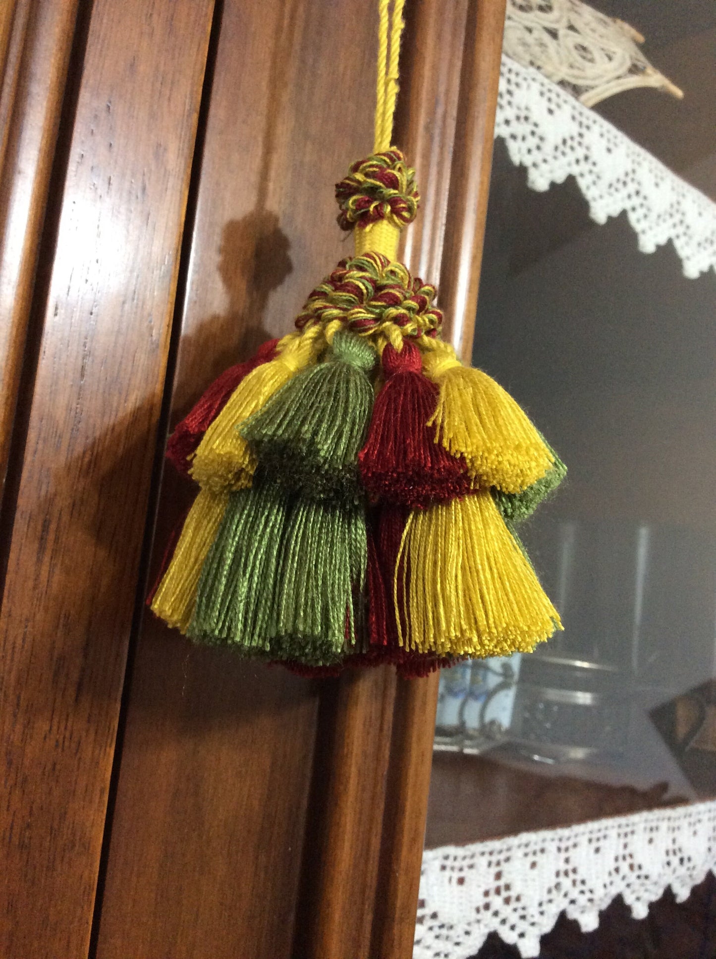 Handmade Ballerina Key Tassel - New Home Gift Made in Florence