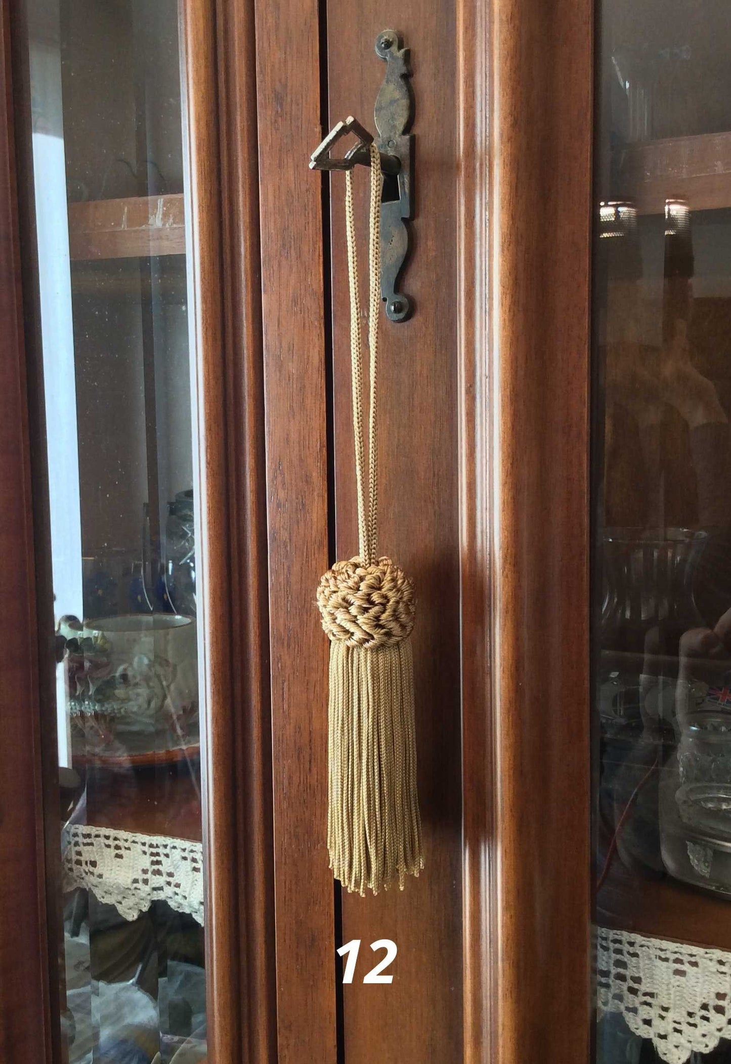 1 tassel, key fob, various colors Made in Florence
