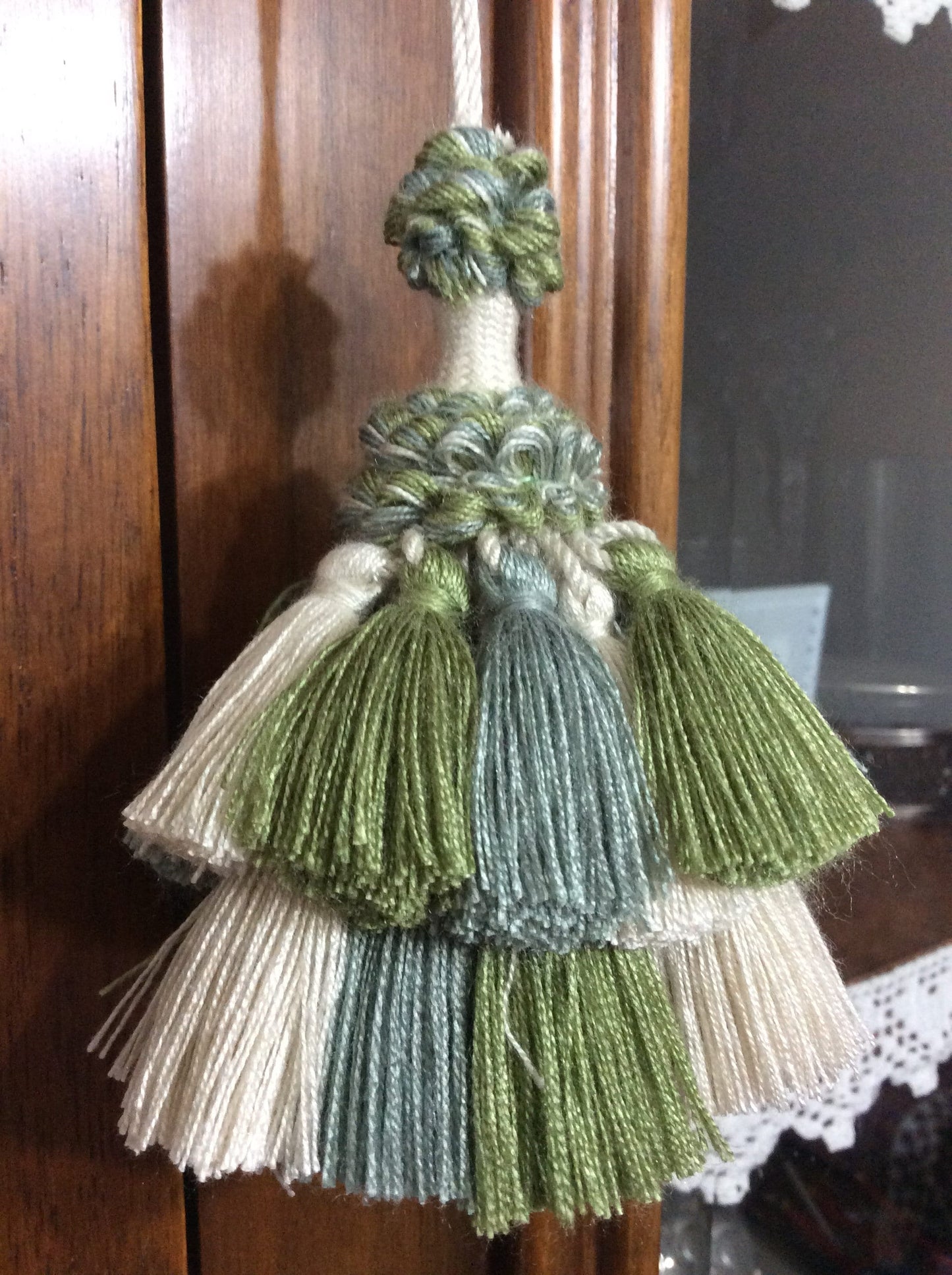 Handmade Ballerina Key Tassel - New Home Gift Made in Florence