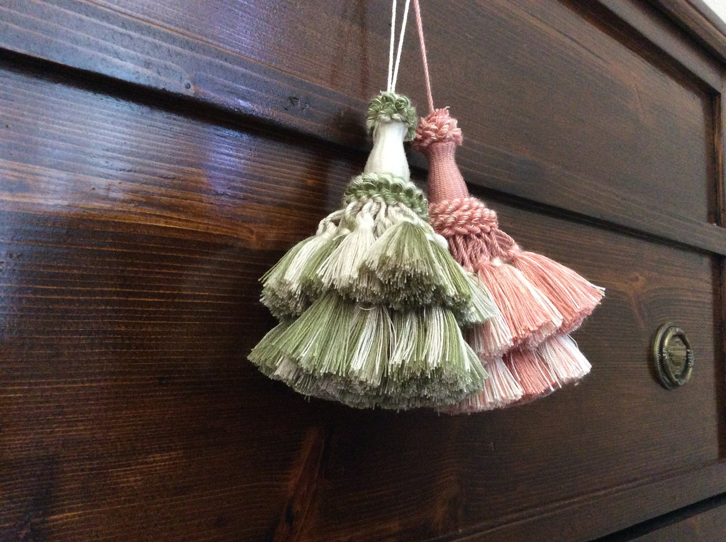 Nappa Ballerina Large 15cm Tassel with Bow for Curtains and Furniture - 2 Colors Florence