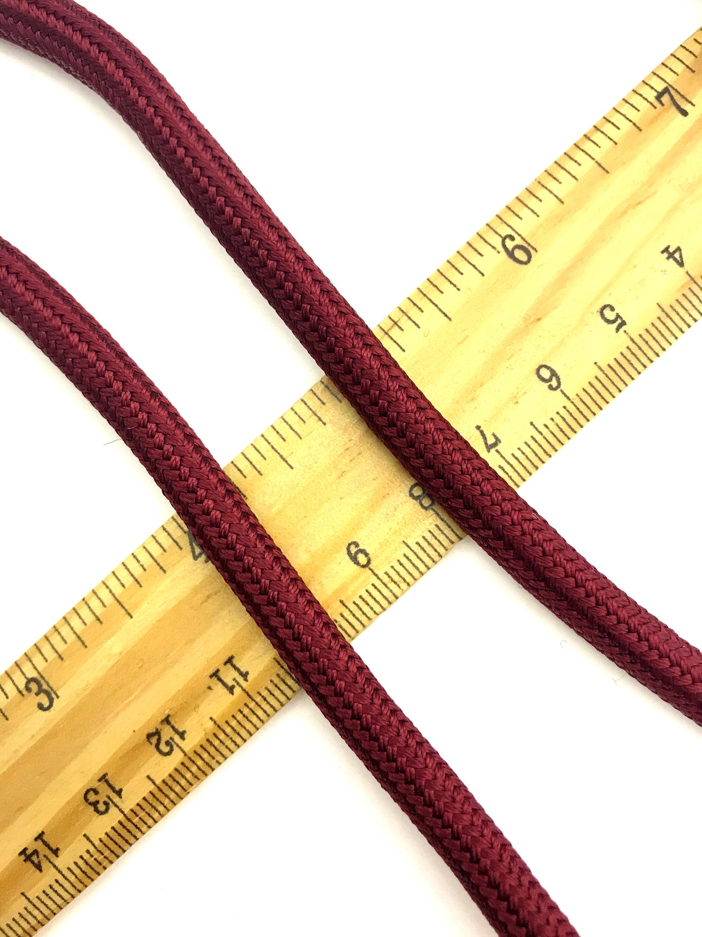 Curtain Tie-Backs with Large Tassel 23cm - Bordeaux Red | Made in Florence