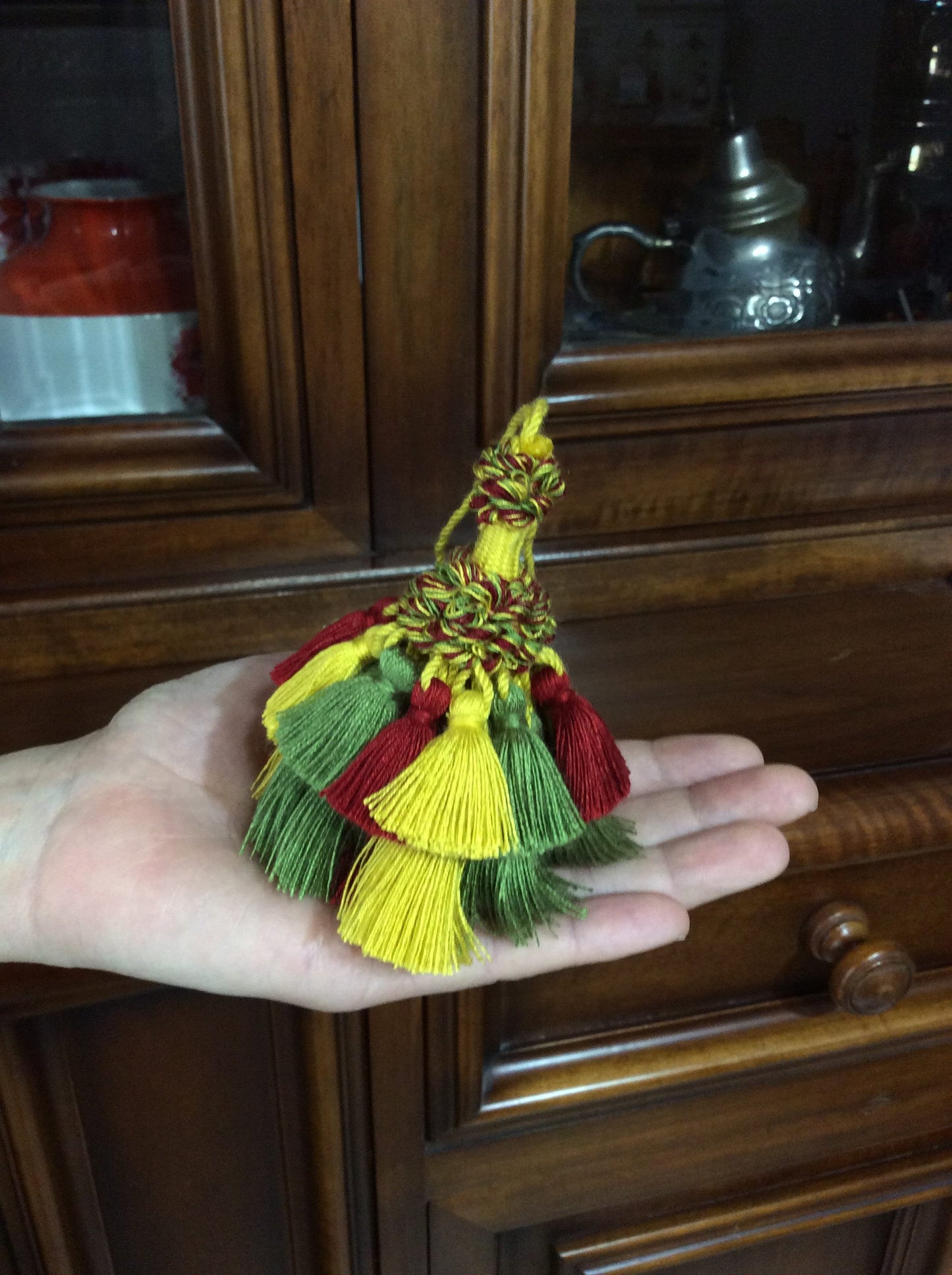 Handmade Ballerina Key Tassel - New Home Gift Made in Florence