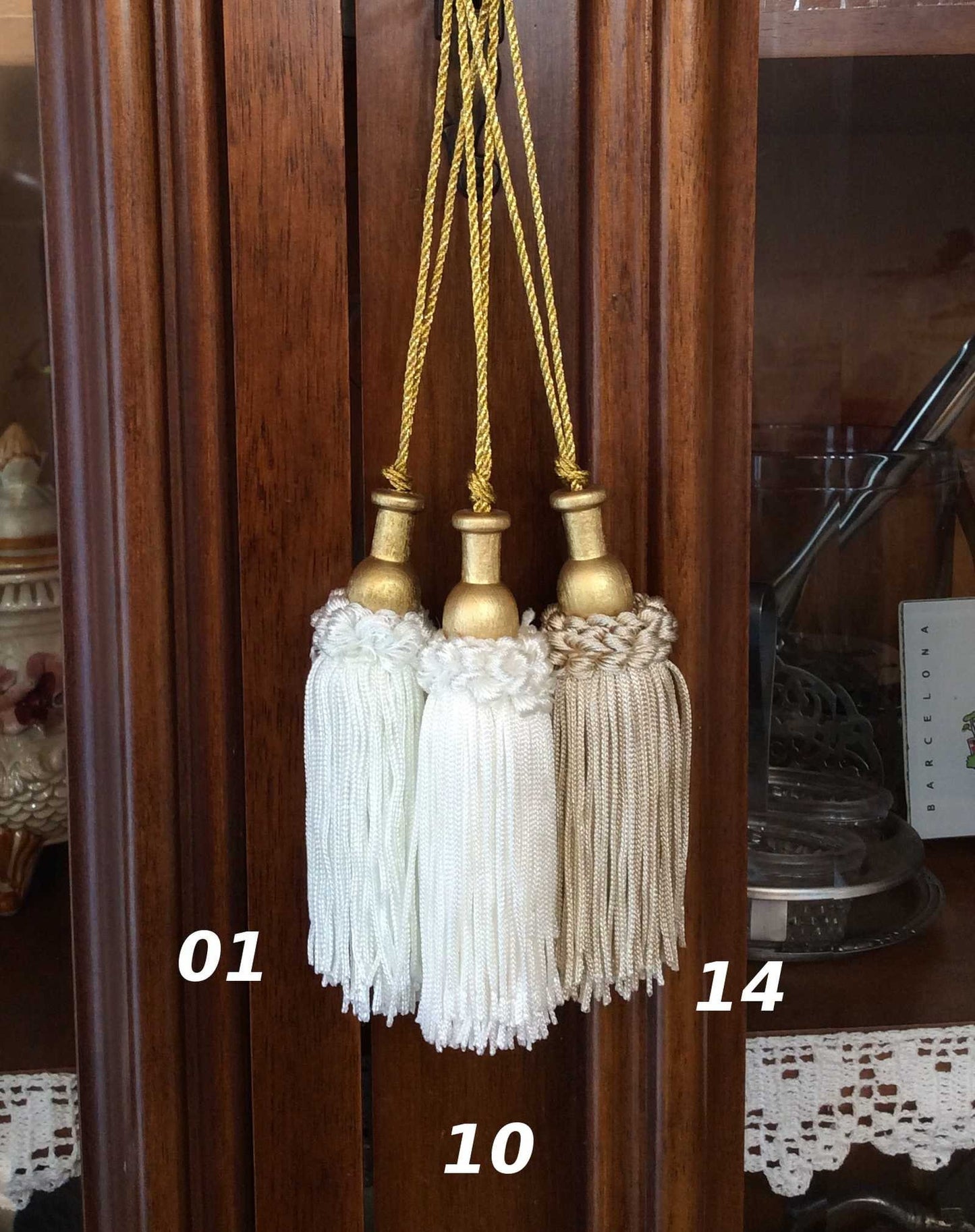 Tassel Bow Key 11cm - Made in Florence