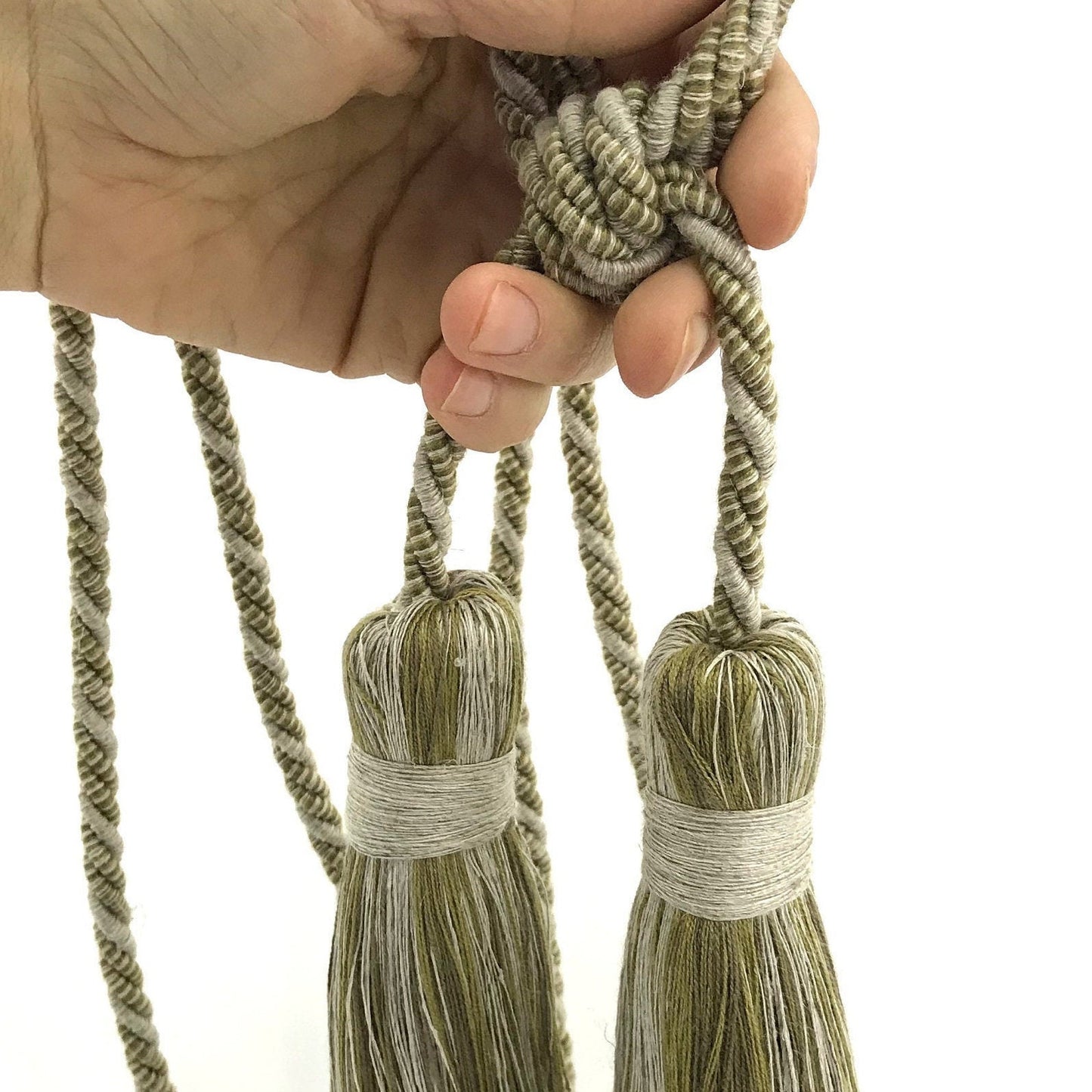 1 tassel, key fob, various colors Made in Florence