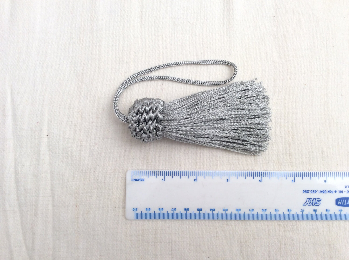 1 tassel, key fob, various colors Made in Florence