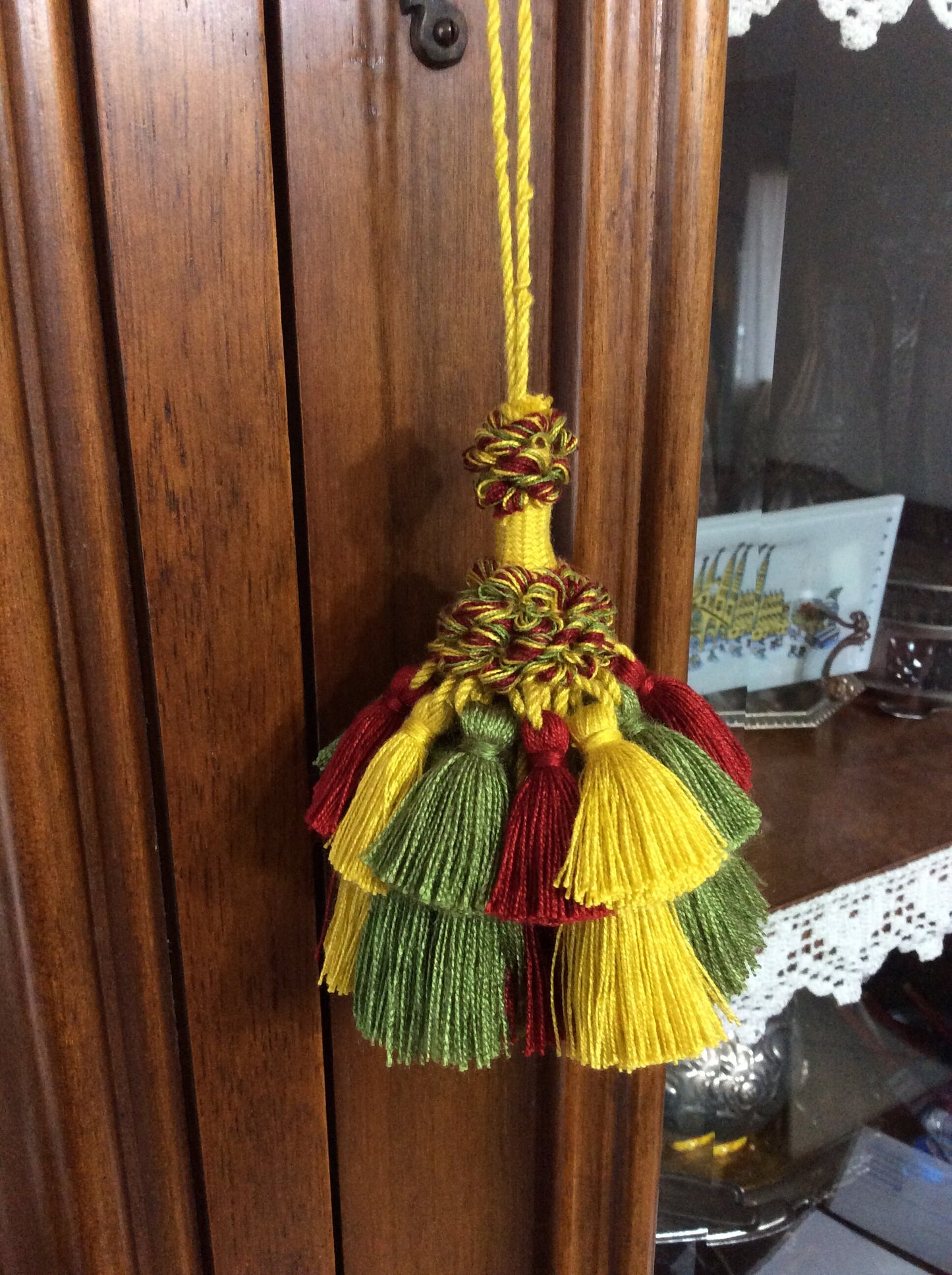 Handmade Ballerina Key Tassel - New Home Gift Made in Florence